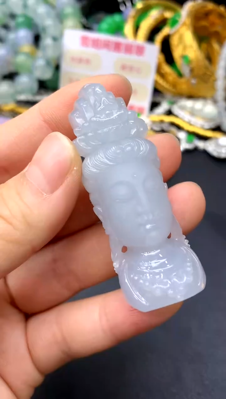 颈饰未镶嵌翡翠467-中国好珍宝