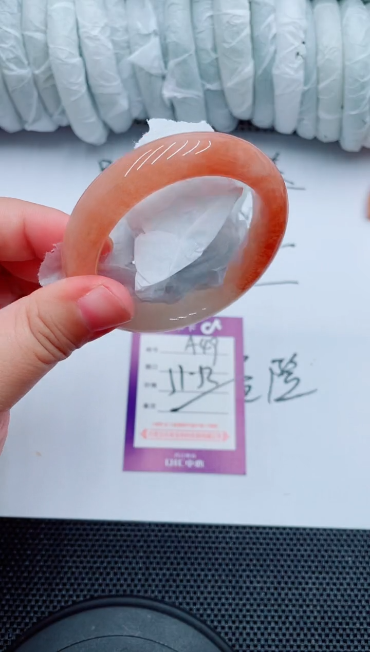 石英质玉手镯未镶嵌A49-51-52