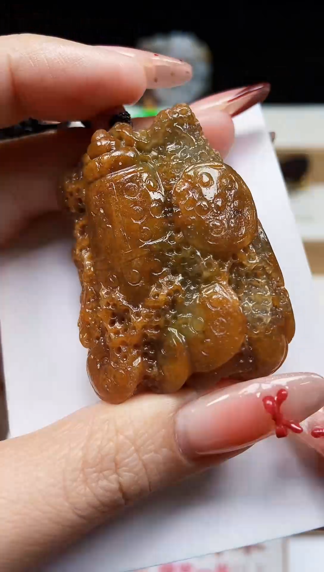 颈饰未镶嵌翡翠翡翠A货