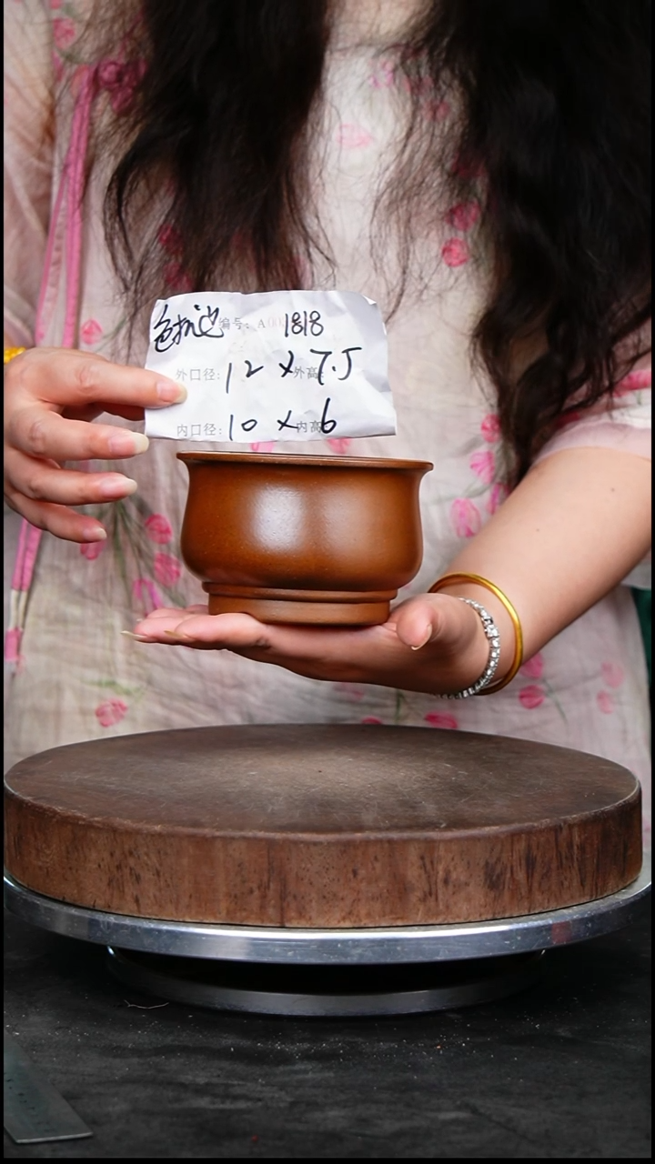 紫砂花盆1818紫砂花盆