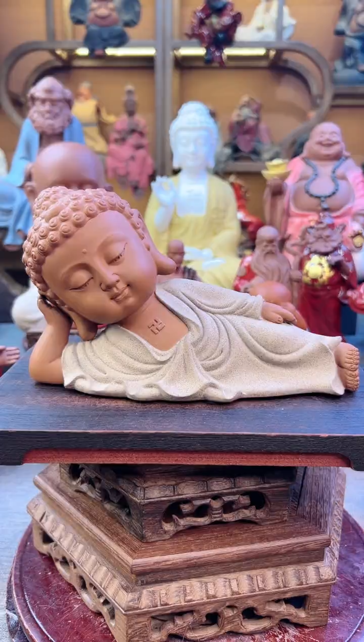 紫砂茶宠器闵紫砂茶宠摆件