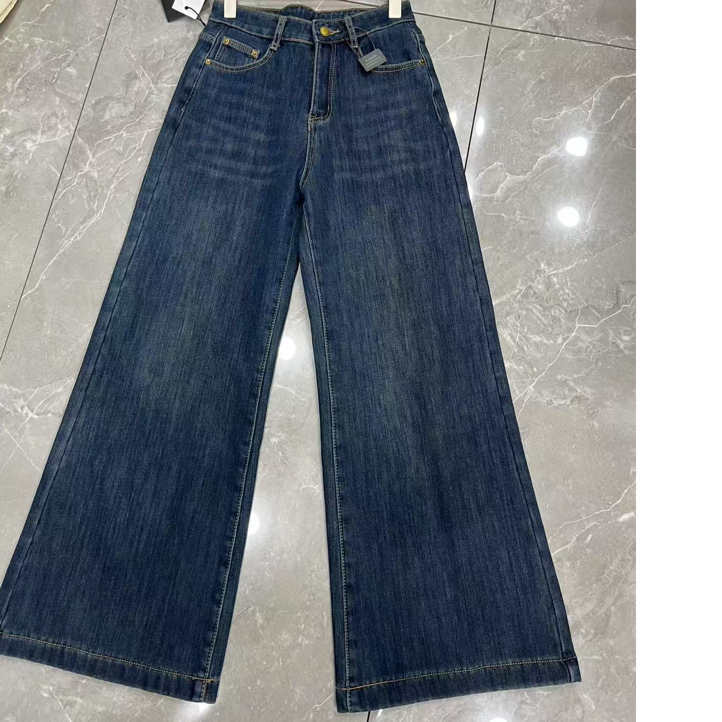  CK 1300新款秋冬阔腿牛仔裤
