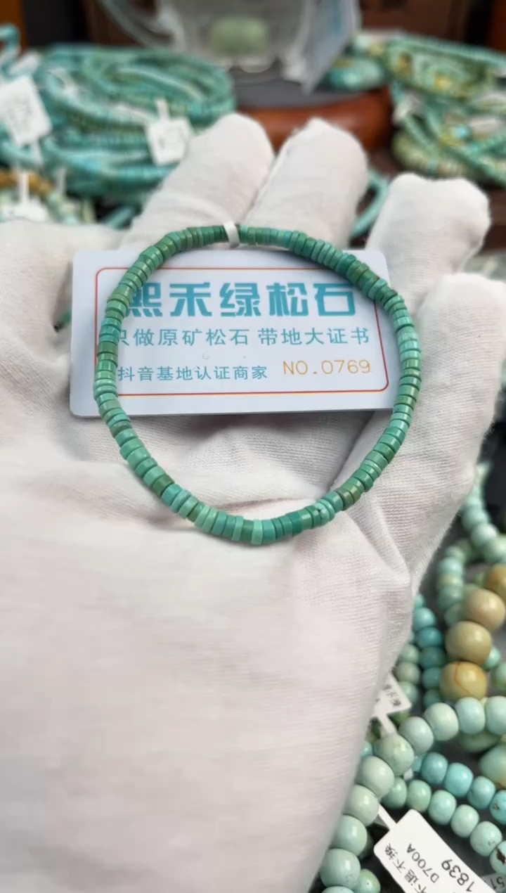 绿松石未镶嵌松石0769