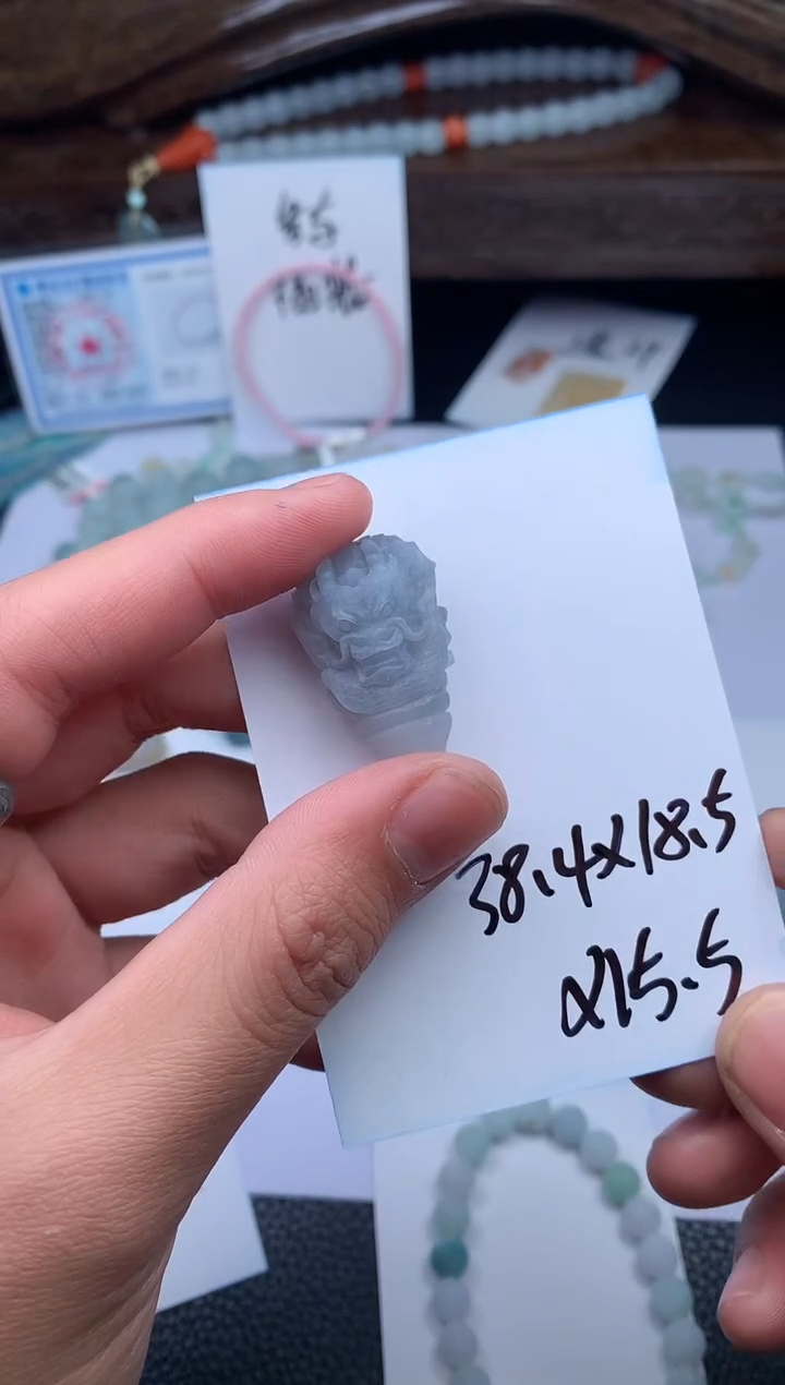 【闪购商品】定制翡翠未镶嵌三通