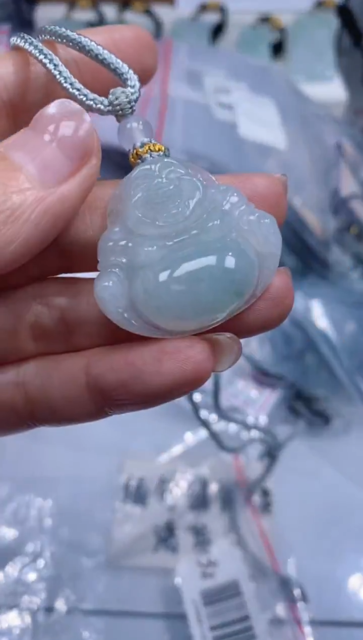 颈饰未镶嵌翡翠吊坠