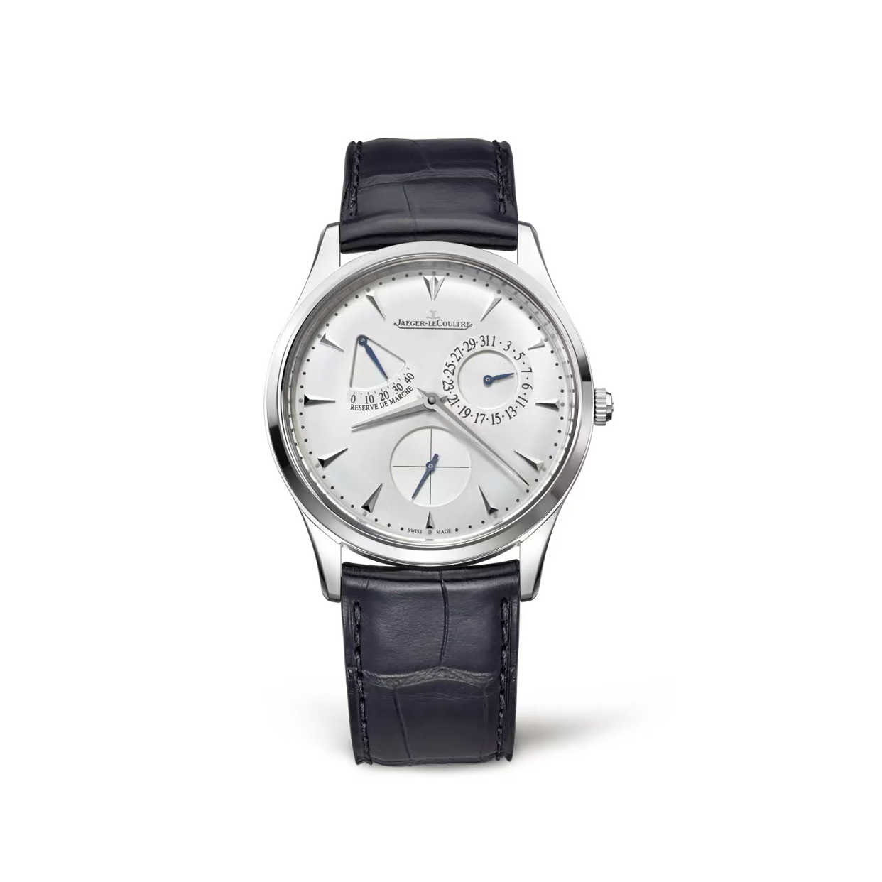 99新  积家 超薄大师系列腕表 Q1378420/哈馆/自动上链/精钢/39mm