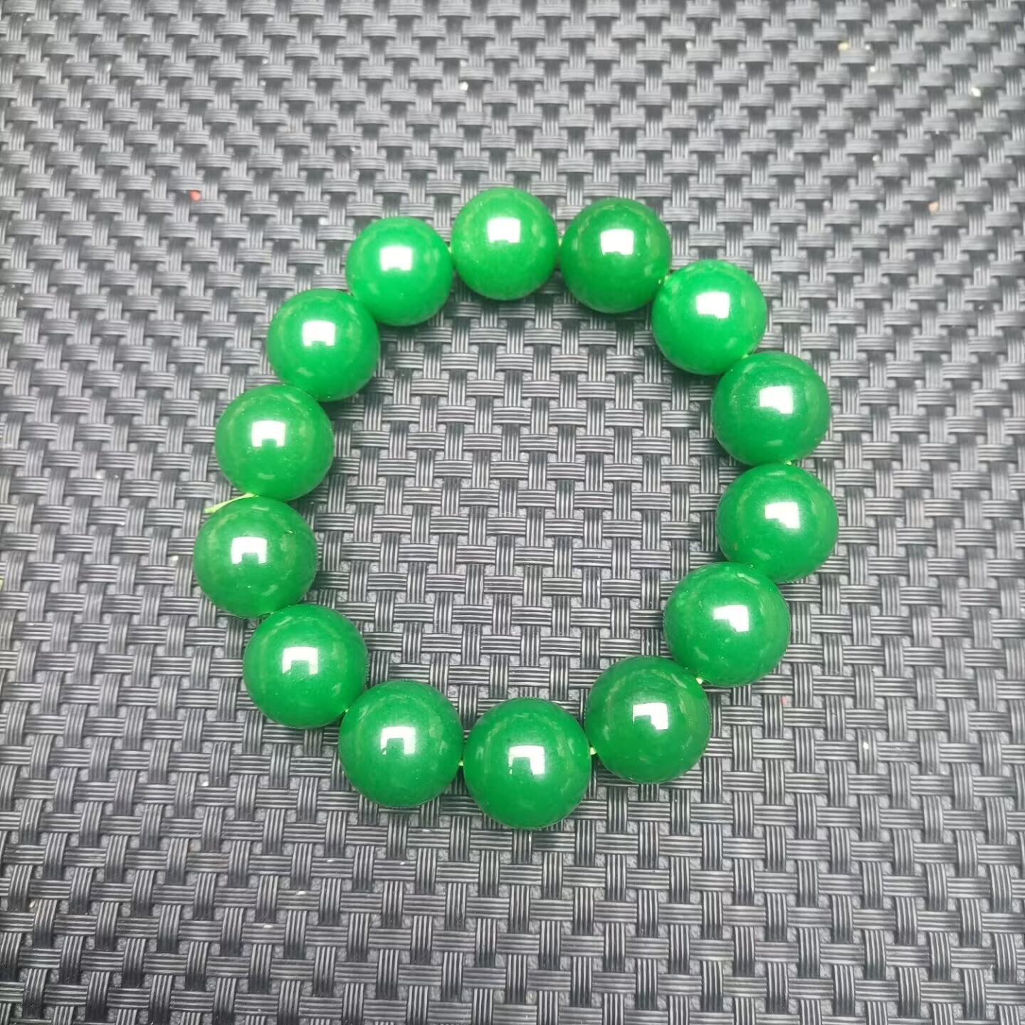 A63精品翡翠大卡手串