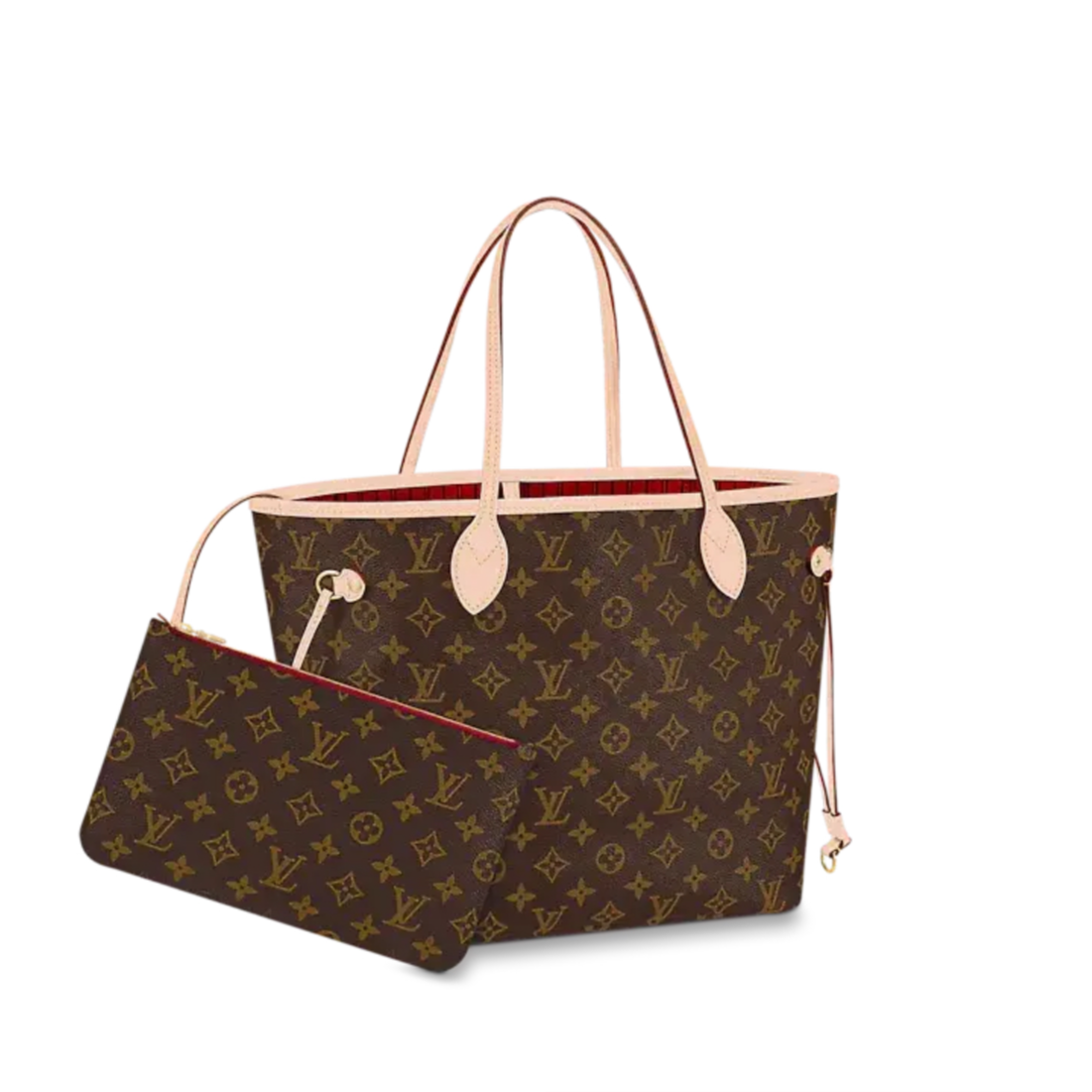 99新 LouisVuitton/路易威登 【交个朋友专属】Neverfull中号托特包