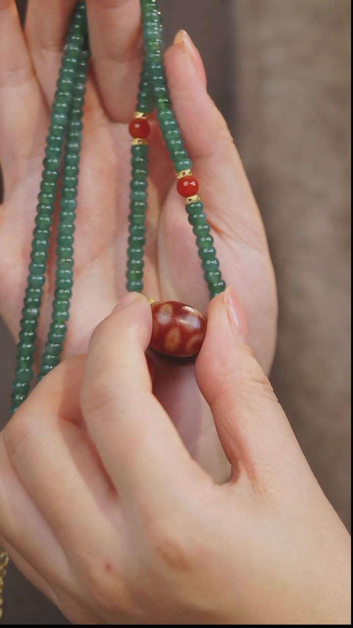 【闪购商品】玛瑙/玉髓项链未镶嵌多样性发其一