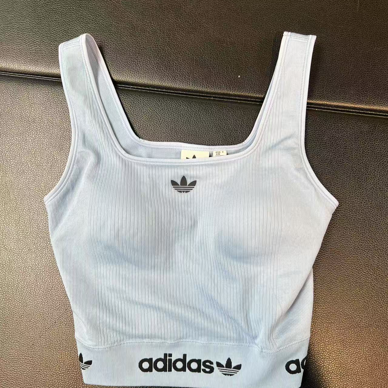 adidas/阿迪达斯三叶草新款 时尚百搭修身运动背心 KB6422 KB6421