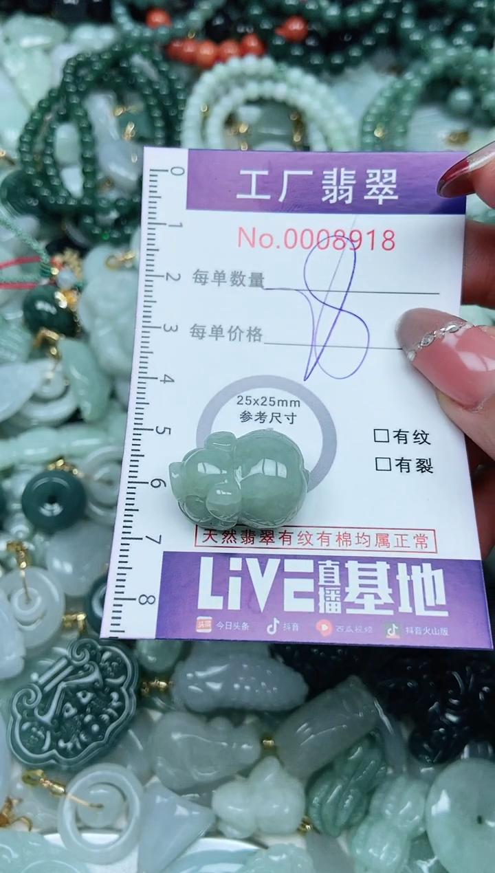 【闪购商品】翡翠颈饰未镶嵌翡翠