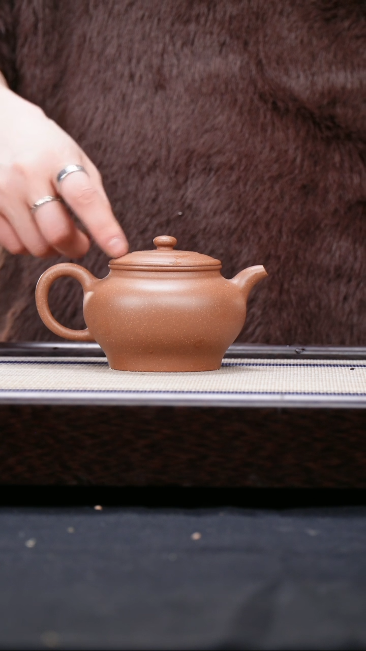 【闪购商品】紫砂茶壶红降坡  明式 大巨轮 