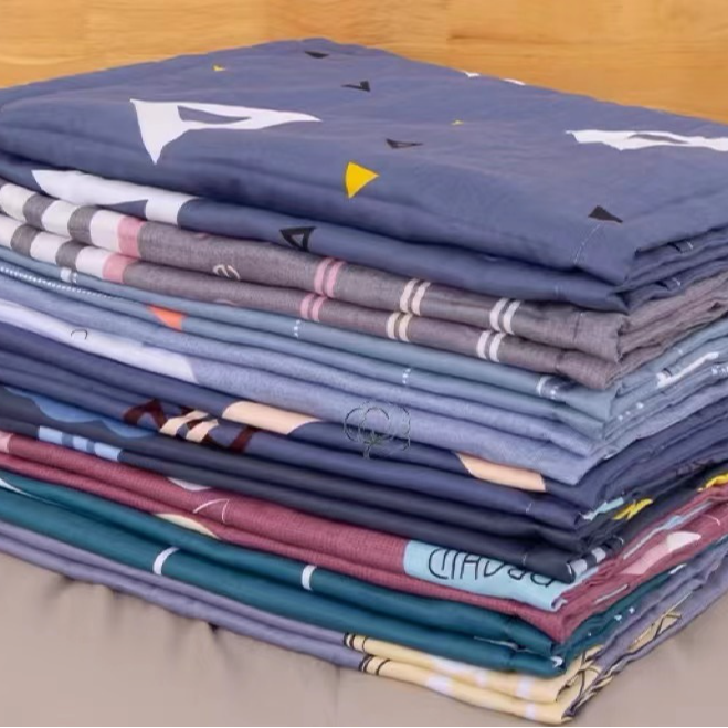 【随机精工印花枕套】加厚印花双人精工枕套（正负5厘米）(48*74)