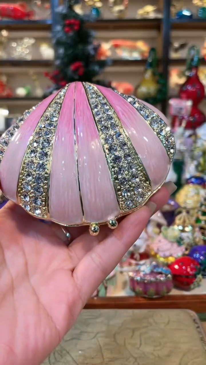 【闪购商品】 珐琅彩精致首饰盒