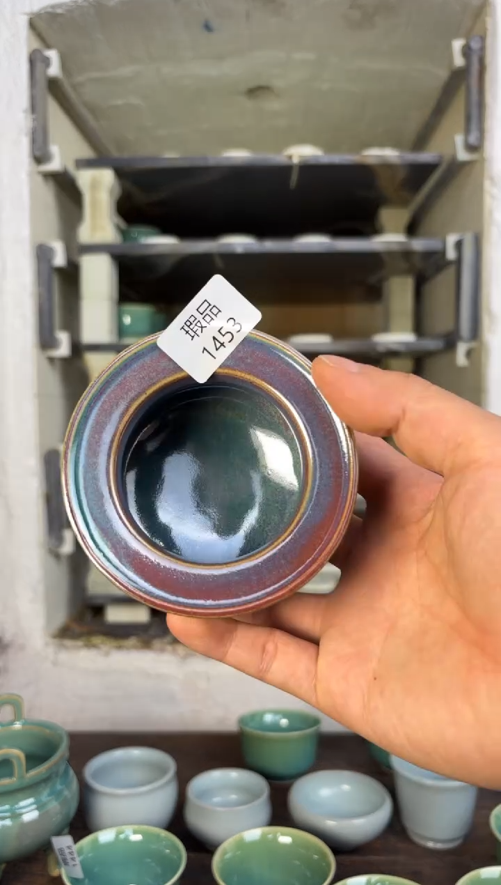 【闪购商品】摆件钧瓷窑变精品茶器