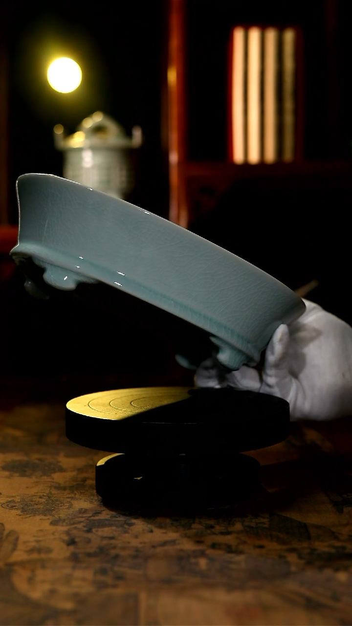 【闪购商品】其他原矿青绿釉水仙盆