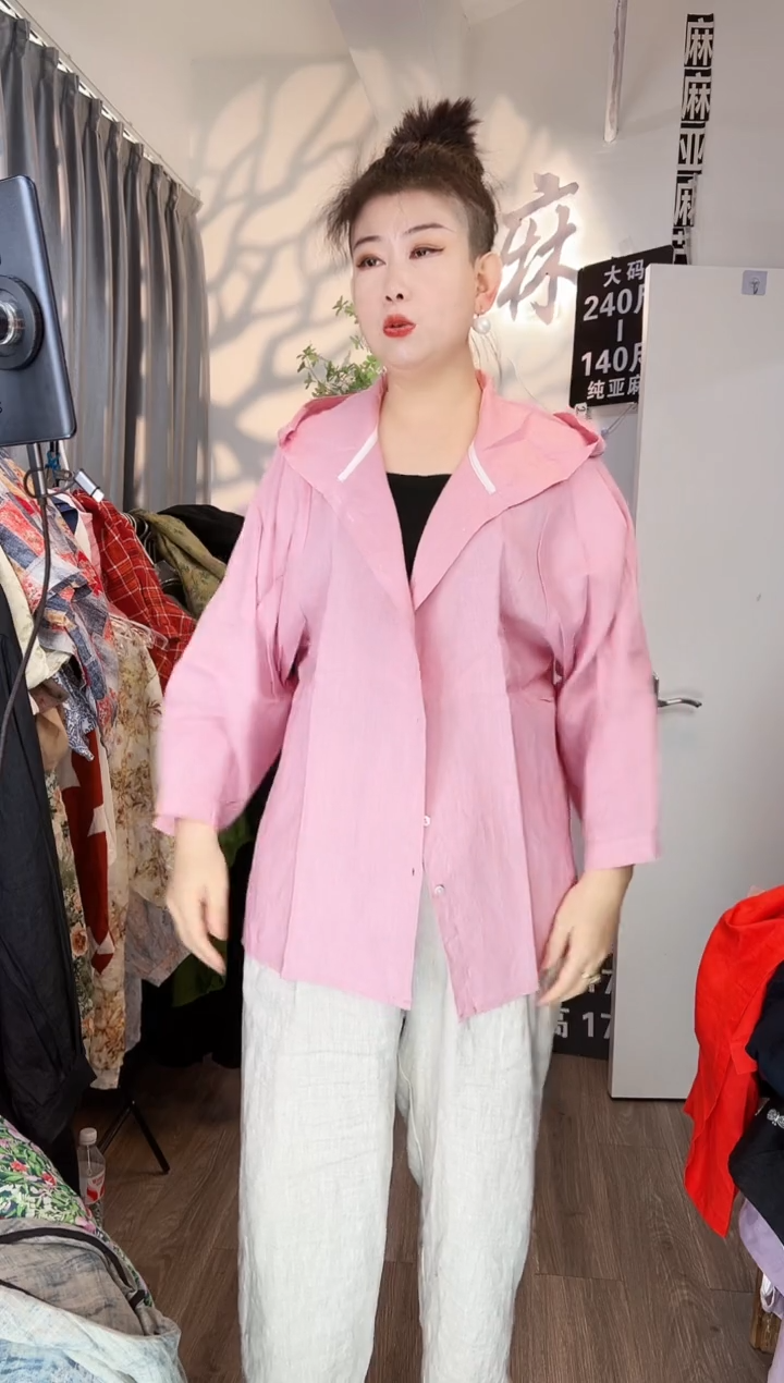 亚麻大码女装系列。