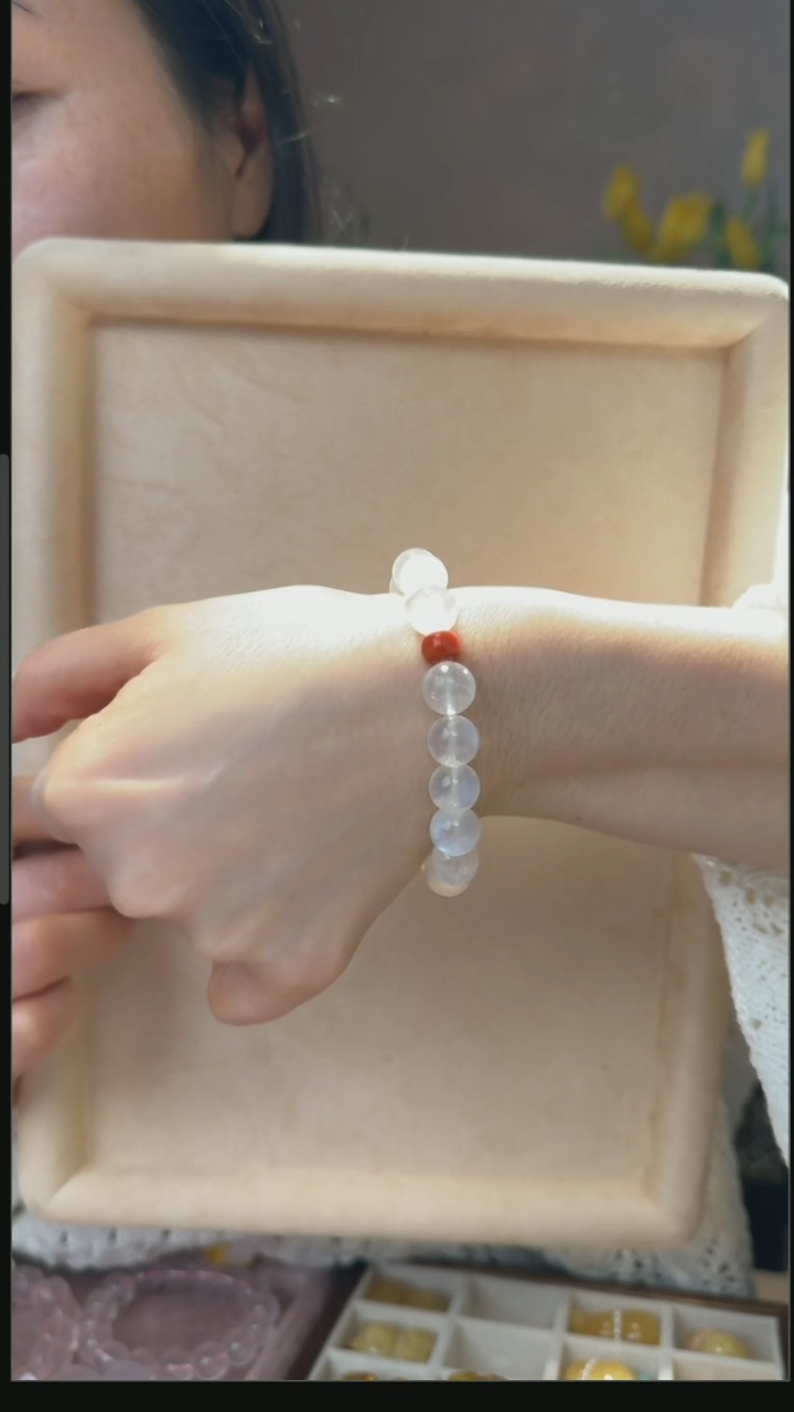 【闪购商品】水晶手串未镶嵌天然月光石手串