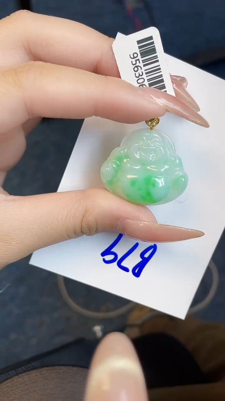 【闪购商品】翡翠颈饰18K金镶嵌00000000