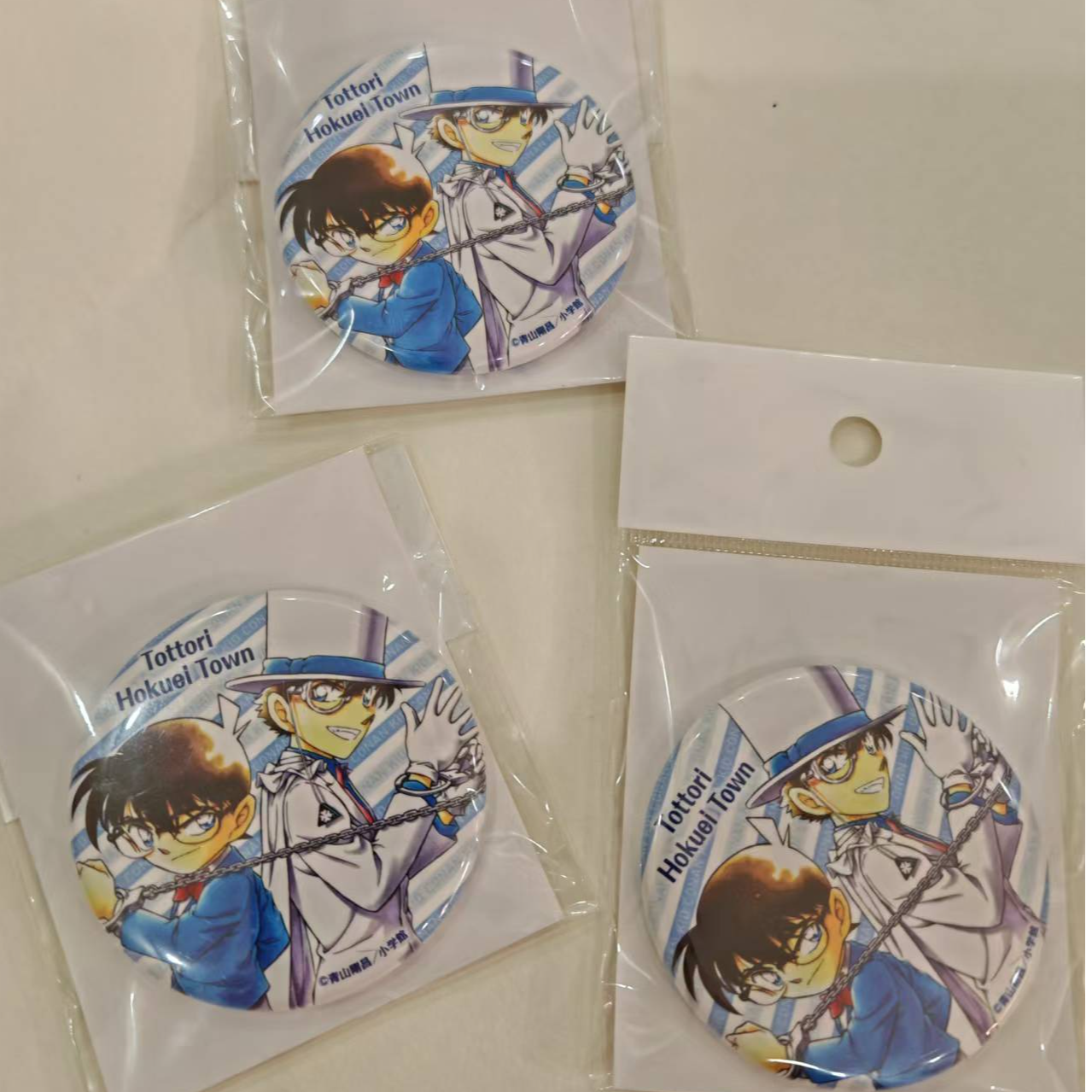 【名侦探柯南】鸟取系列柯基吧唧鸟取正版吧唧