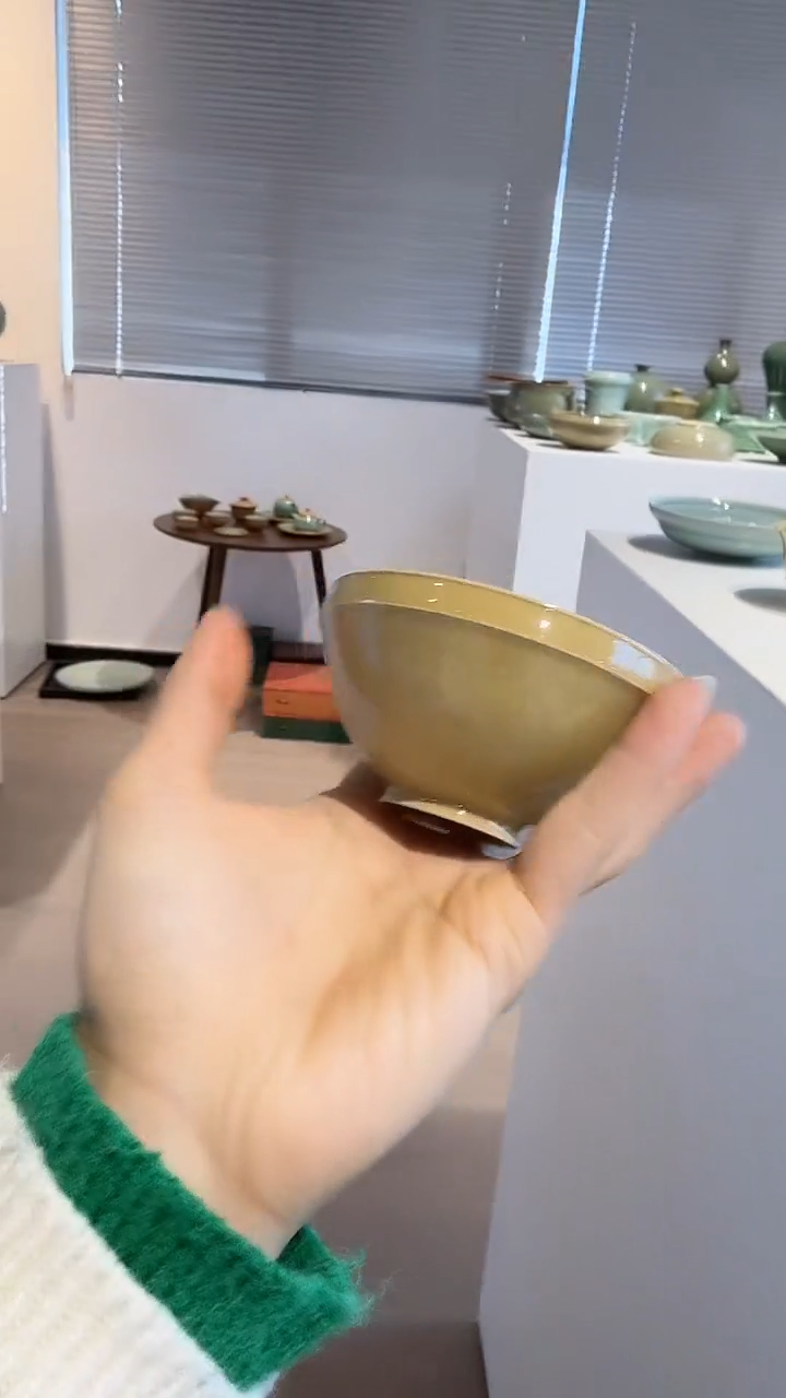 青瓷手工茶器包邮