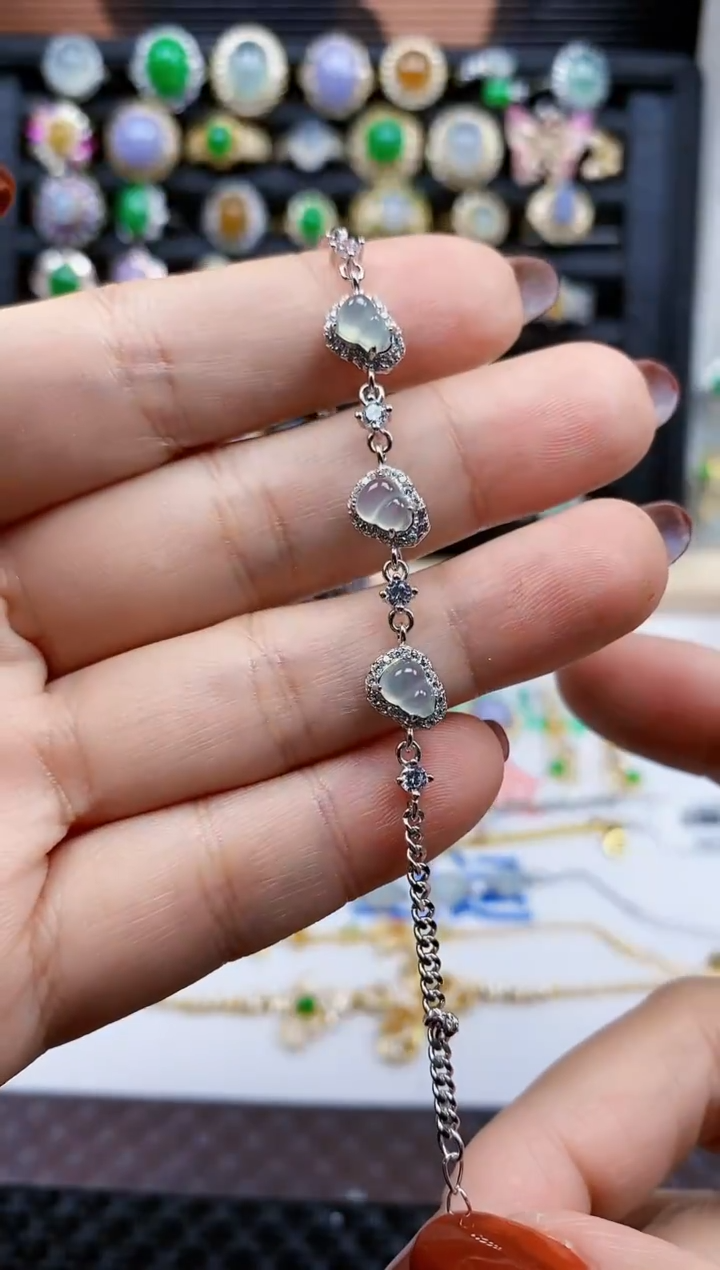 银S925镶嵌戒指翡翠292