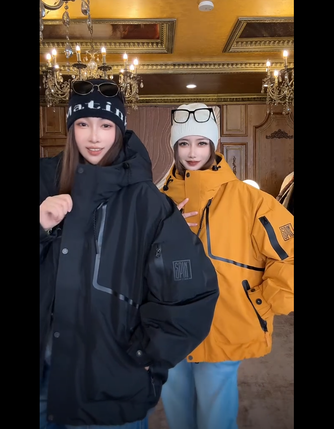 HERDERS 2025新款休闲工装女士羽绒外套257811