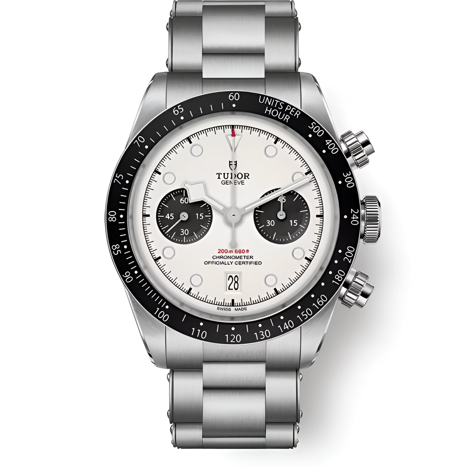 99新 TUDOR/帝舵 碧湾计时型 磨光及磨砂不锈钢表壳 41mm 