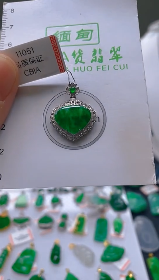 【闪购商品】翡翠颈饰18K金镶嵌新号开播，全场乱卖