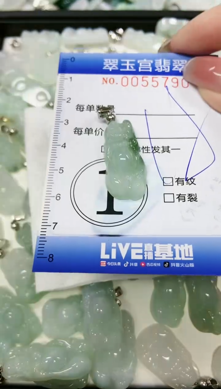 【闪购商品】翡翠颈饰未镶嵌闪购0055790