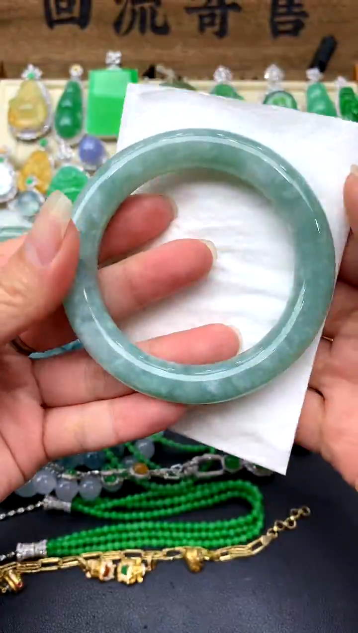 【闪购商品】翡翠手镯未镶嵌118-中国好珍宝
