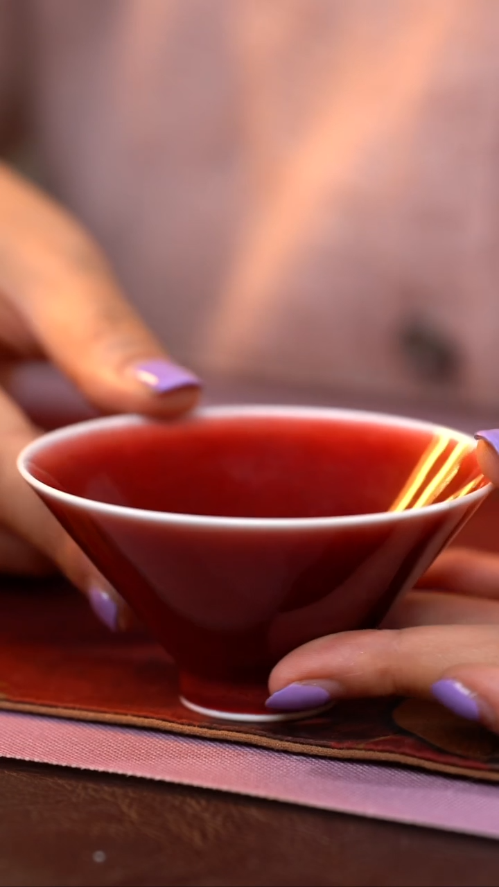 茶杯紫砂【宜景窑系列】斗笠