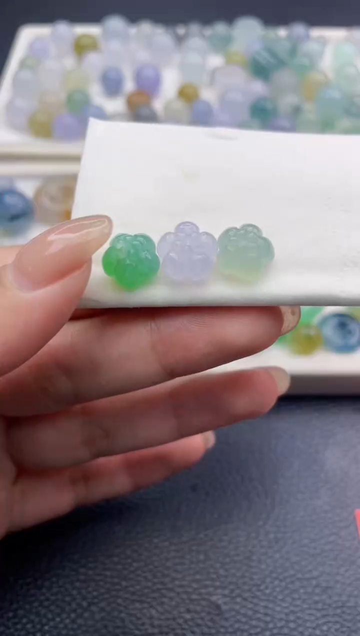 未镶嵌定制翡翠欧**宝4257