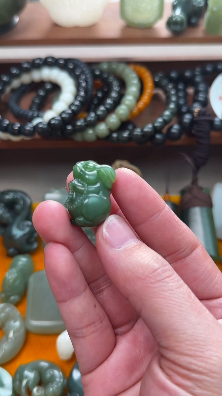 【闪购商品】和田玉吊坠(不含链)未镶嵌立体小件苏工