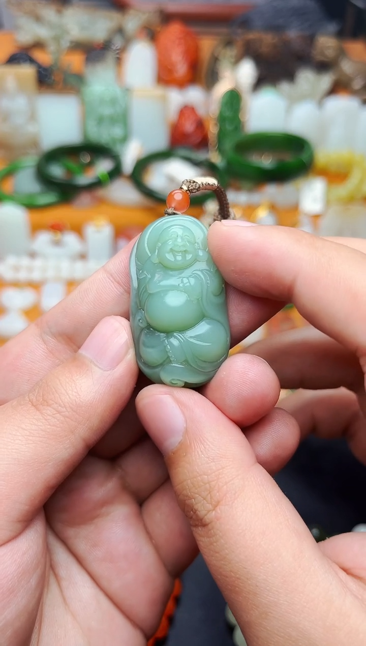 【闪购商品】和田玉颈饰未镶嵌佛01