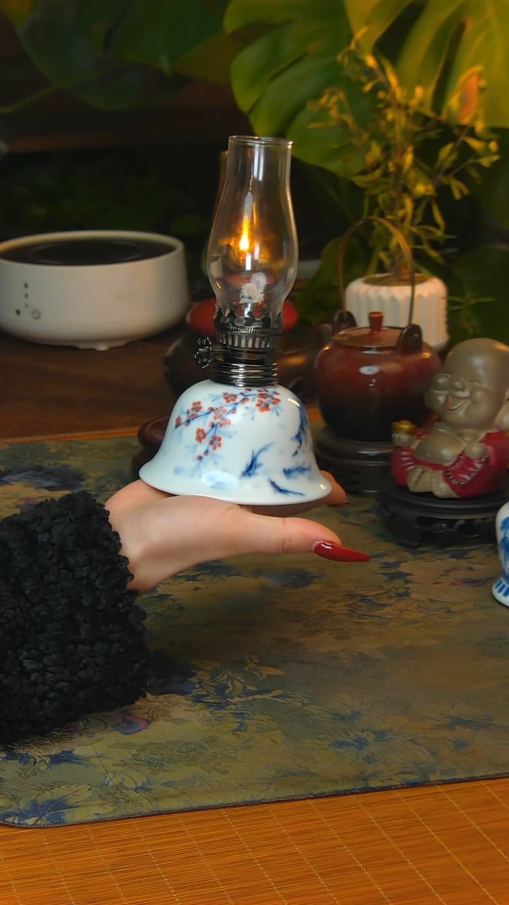 【闪购商品】景德镇陶瓷灯摆件