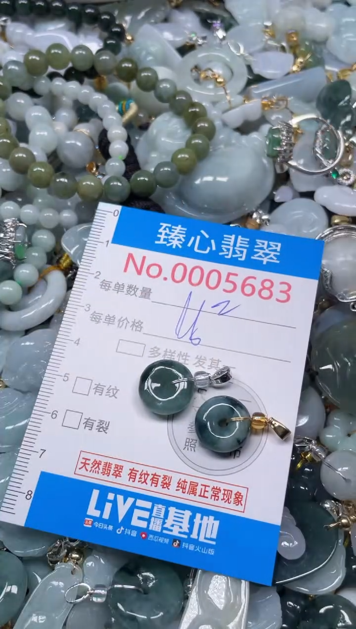 颈饰未镶嵌翡翠5683