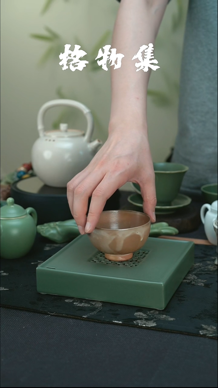微瑕 柴烧 品茗杯  023