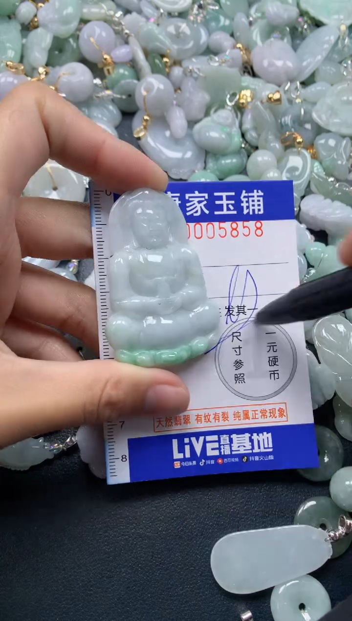 颈饰未镶嵌翡翠5858