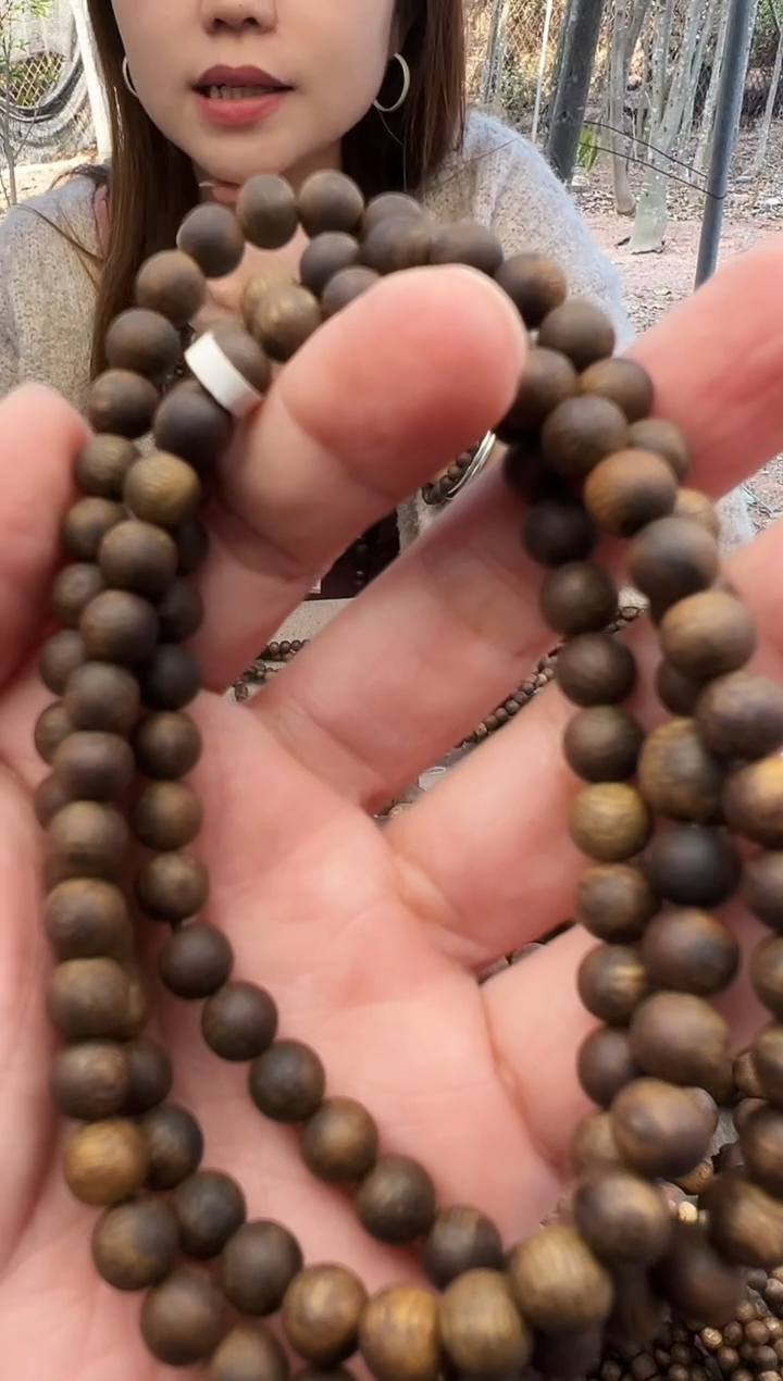 【闪购商品】沉香手串奇楠沉水多圈圆珠卡7-27克发一条收藏级