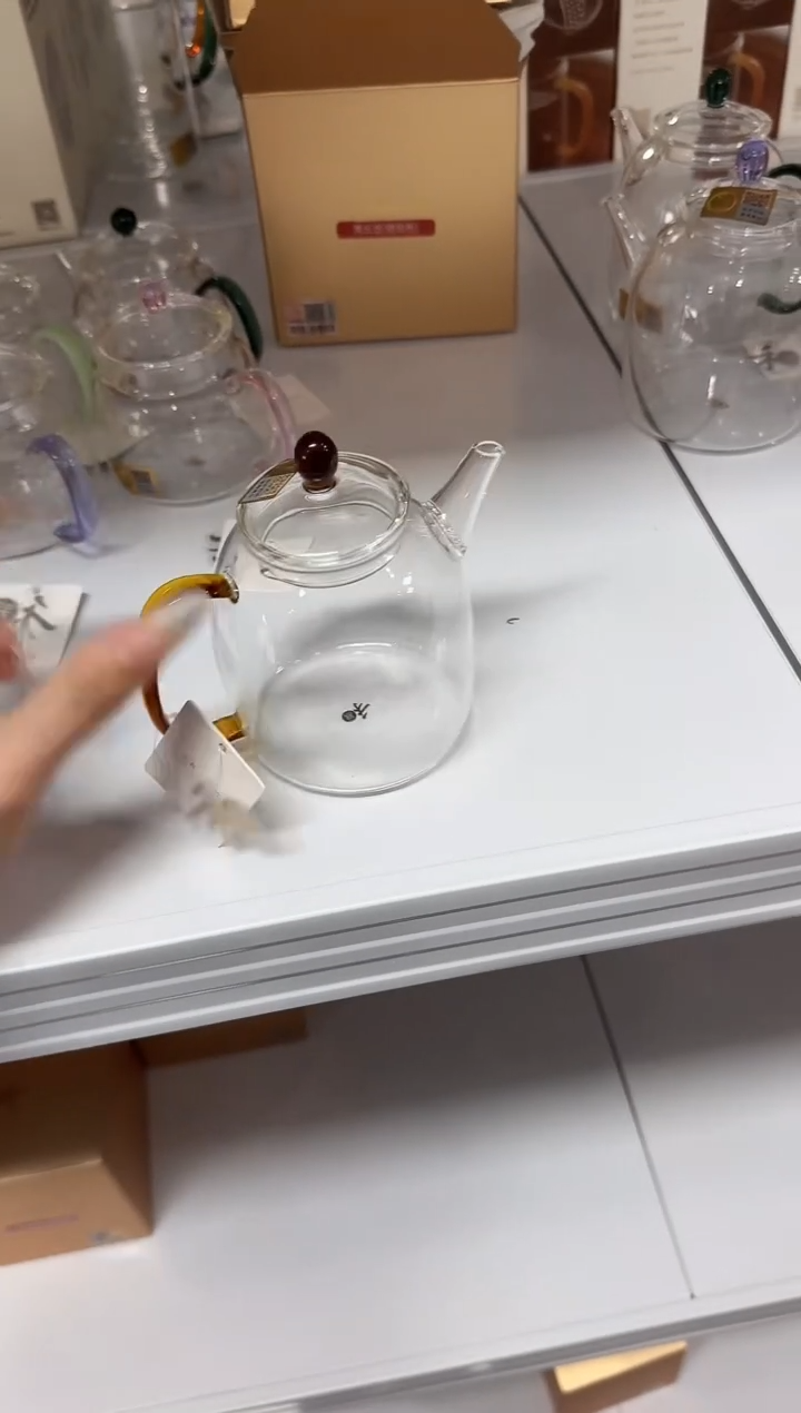 【闪购商品】@@禾器晶彩宴臣壶琥珀色