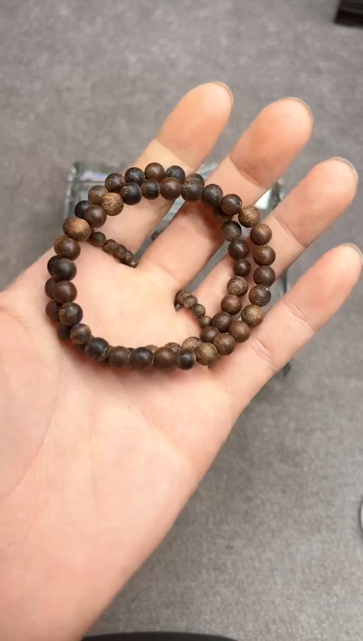【闪购商品】沉香手串97号沉水都蓬多样性发货1条