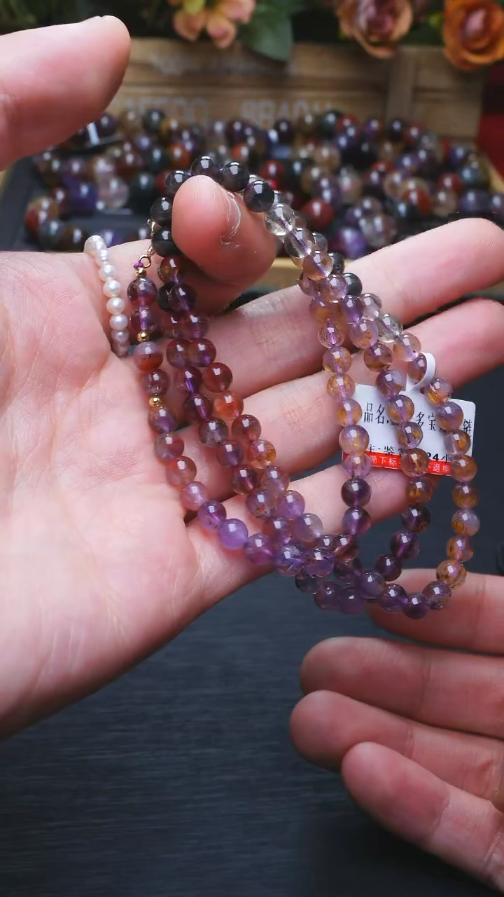 【闪购商品】水晶L012极光多宝万能链未镶嵌多样性发其一