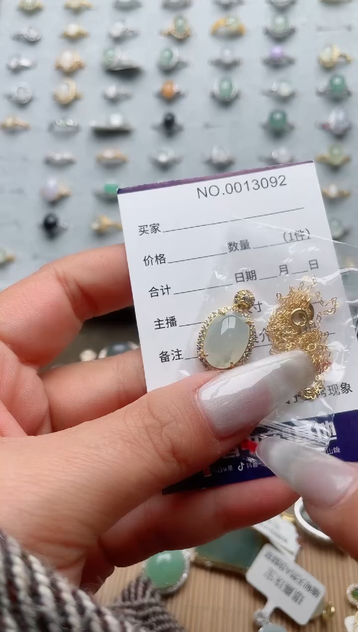 【闪购商品】翡翠戒指银S925镶嵌·