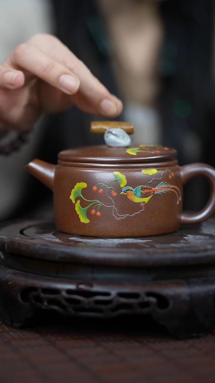 茶壶紫砂宜兴岁颐传砂原矿全手7