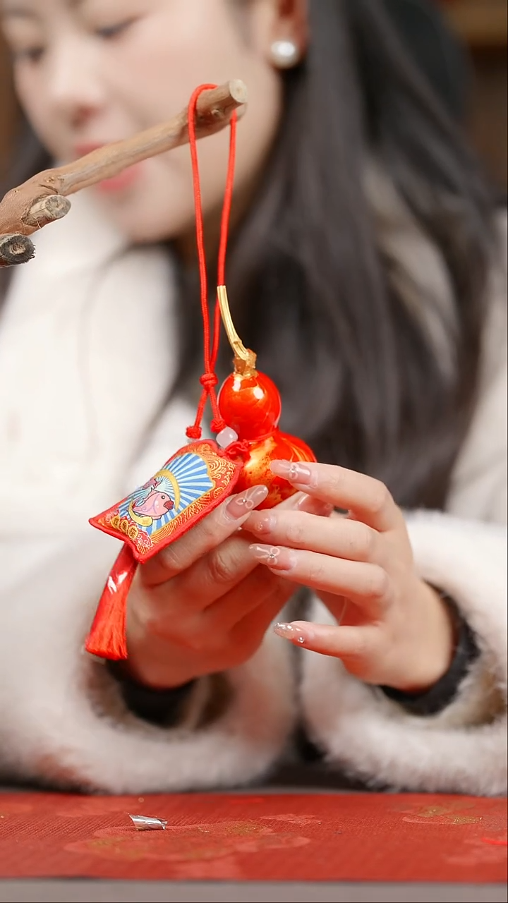 【闪购商品】1802号葫芦摆件车挂手持