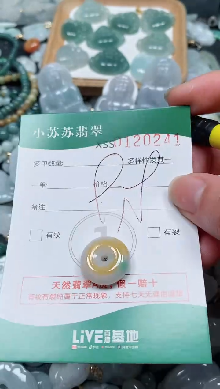【闪购商品】翡翠颈饰未镶嵌闪购商品0120241