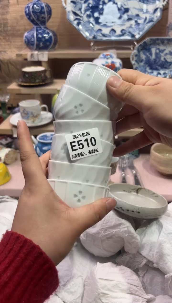 瓷片浮**梦               E510