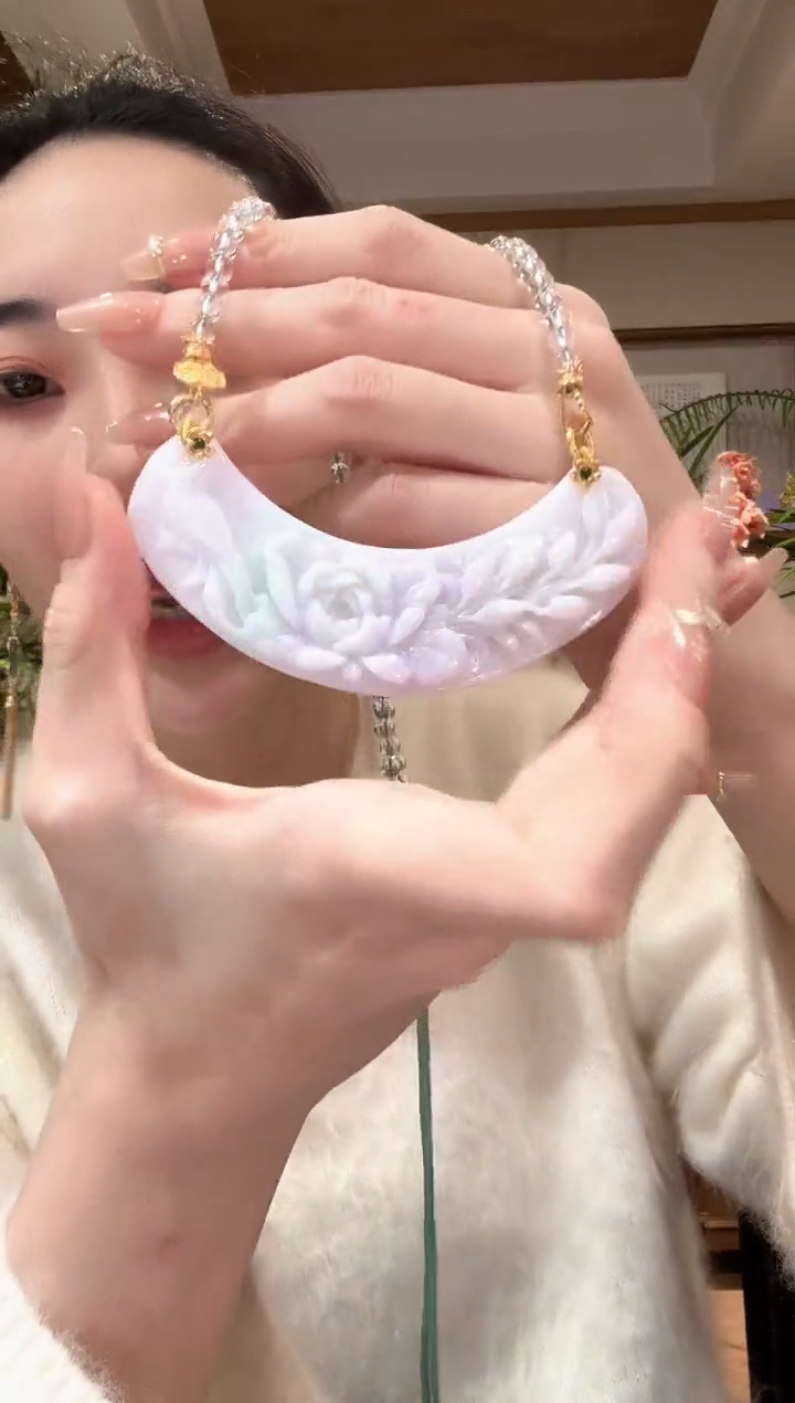 【闪购商品】翡翠颈饰未镶嵌国风