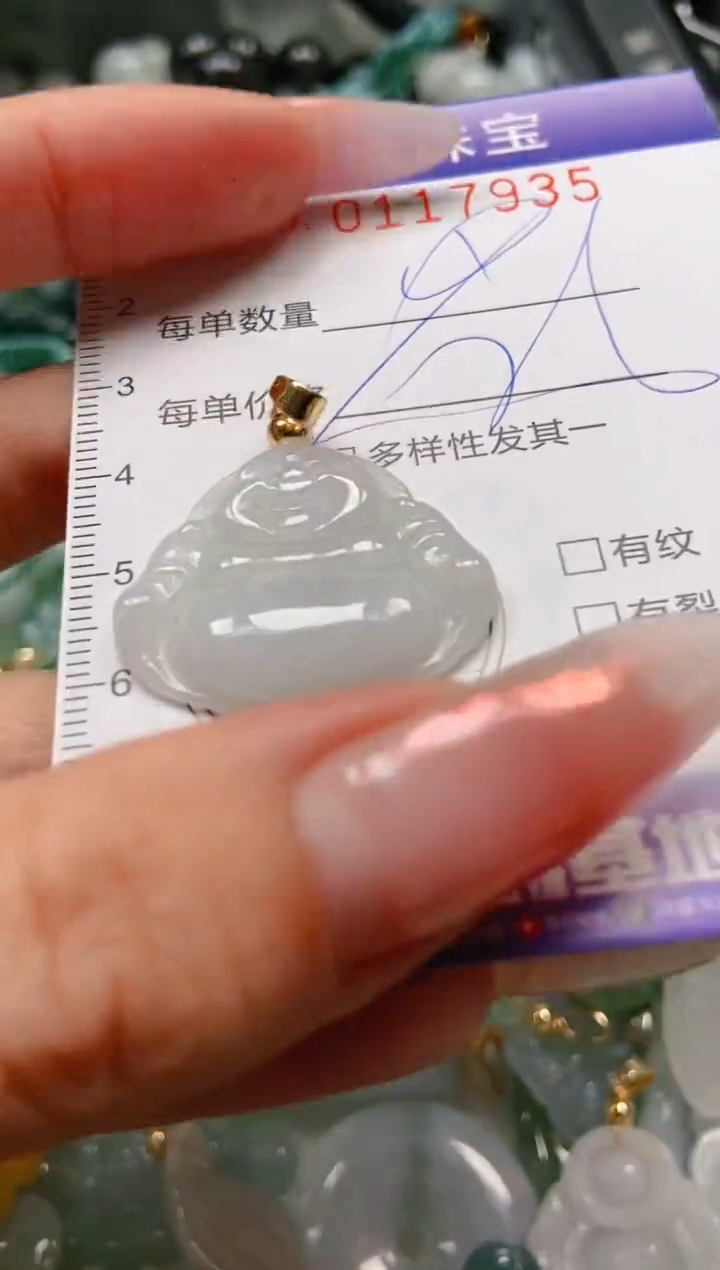 【闪购商品】翡翠颈饰未镶嵌闪购0117935多样性发其一